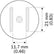 HAKKO A1257B SOP Hot Air Nozzle