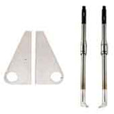 HAKKO G2-1601G2 Series Straight Replacement Blade Set for FT-801 Thermal Wire Stripper, 2/Pk