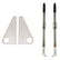HAKKO G2-1602 G2 Series Composite Blade Set 18-24 AWG for FT-801 Thermal Wire Stripper, 2 Pack