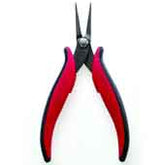 HAKKO PN-2007 Flat Long Nose Pliers With Serrated Jaws, 32MM Long Jaw