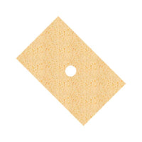 Hexacon SP-8141C Sponge with Hole, 2-1/4" x 3-1/2", 10/Pack