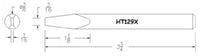 Hexacon HT129X Semi-Chisel Soldering Tip, 3/8"