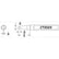 Hexacon CT202X Semi Chisel Soldering Tip, 3/32"