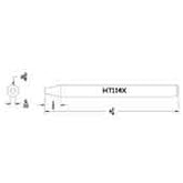 Hexacon HT114X Blunt Conical Soldering Tip, 3/8"