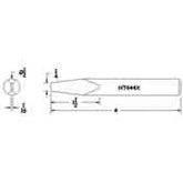 Hexacon HT163X Semi-Chisel Soldering Tip, 1/2"