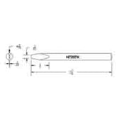 Hexacon HT207X Conical Chisel Soldering Tip, 3/16"