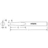 Hexacon HT227X Semi-Chisel Soldering Tip, 5/16"