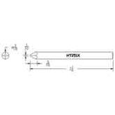 Hexacon HT251X Pyramid Soldering Tip, 3/16"