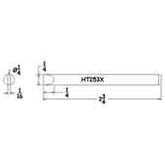 Hexacon HT253X Full-Chisel Soldering Tip, 1/4"