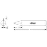 Hexacon HT256X Pyramid Soldering Tip, 5/8"
