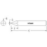 Hexacon HT260X Pyramid Soldering Tip, 5/8"