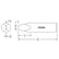 Hexacon HT299X Semi-Chisel Soldering Tip, 1/4"