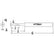 Hexacon HT356X Turned-Down Semi-Chisel Soldering Tip, 1/4"