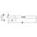 Hexacon HT426X Semi-Chisel Soldering Tip, 1/4"