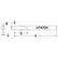 Hexacon HT470X Semi-Chisel Soldering Tip, 3/8"