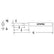 Hexacon HT474X Turned-Down Full-Chisel Soldering Tip, 3/16"