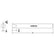 Hexacon HT547X 5/16" Full Chisel Soldering Tip