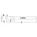 Hexacon HT593X Semi-Chisel Soldering Tip, 3/8"