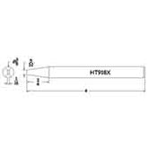 Hexacon HT918X Semi-Chisel Soldering Tip, 3/8"
