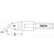 Hexacon J603X 1/8" Bevel Conical Soldering Tip for Therm-O-Trac Power Boost Stations