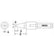 Hexacon J803X Semi Chisel Soldering Tip, 3/32"
