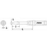 Hexacon J909X Extra Long Semi-Chisel Soldering Tip, 1/16"
