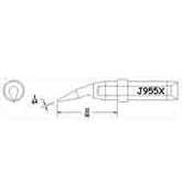 Hexacon J955X 1/64" Sharp Bent Conical Soldering Tip for Therm-O-Trac Stations