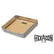 Hexacon ST-910 Metal Tray & Solid Sponge, 3-1/2" x 4-1/2"