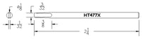Hexacon HT477X 1/8" Semi-Chisel Soldering Tip