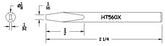 Hexacon HT560X 1/8" Semi Chisel Soldering Tip