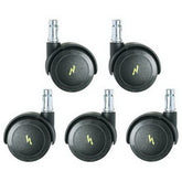 Bevco IBCS-ESD Dual Wheel Intervel Braking Caster, Set of 5