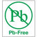 Identco PB-FREE-PRODUCT .50x.50 Glossy White Polyester Environmental Compliance Label, 2500/Roll