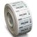 Identco TTL302-700-6 Glossy White Polyester Ul/CSA Nameplate Label,"2.0x1.0"6,000/Roll