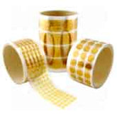 INNOTEC 501DR-0.312 Polyimide Discs, 5/16 Dia, 5,000/Roll