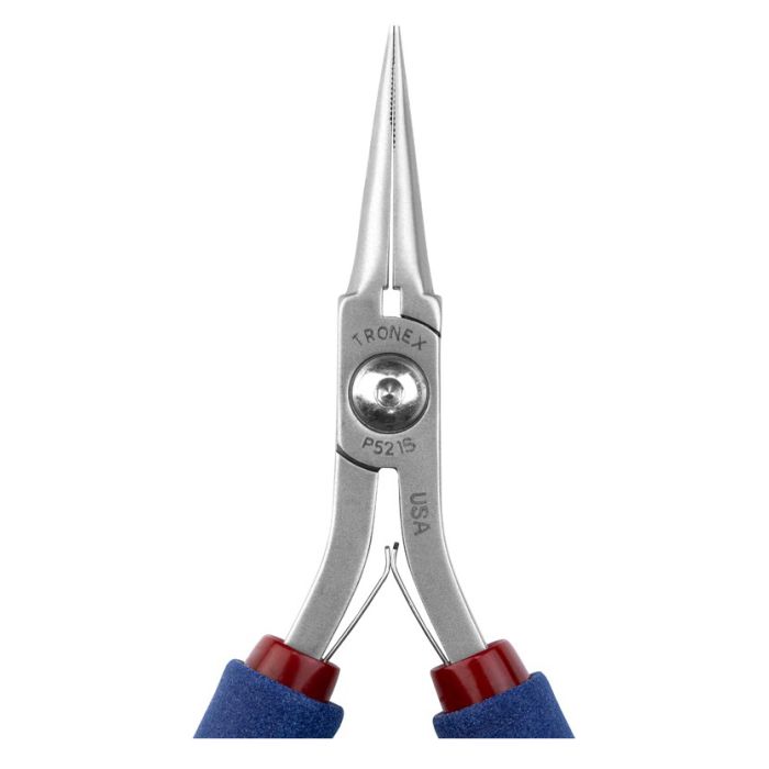 Tronex P521S Needle Nose Pliers Long Jaw Serrated Tips