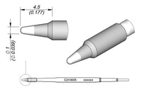 JBC Tools C210005 Conical Cartridge Soldering Tip, 1.0mm