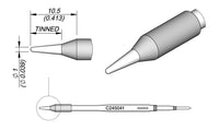 JBC Tools C245041 Conical Cartridge Soldering Tip, 1.0mm