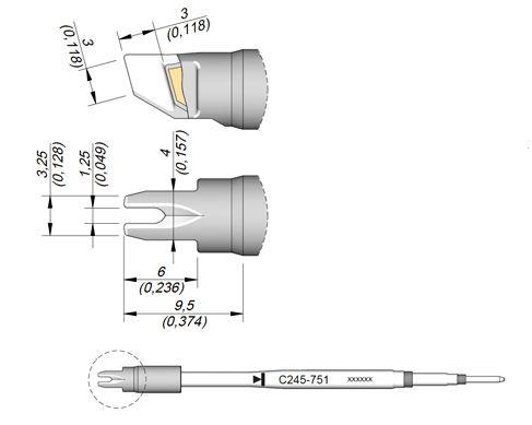 JBC C245751 CARTRIDGE DRAG