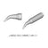 JBC C115105 Bent Cartridge Conical Solder Tip