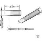 JBC C115114 Chisel Cartridge Soldering Tip, 1.8mm