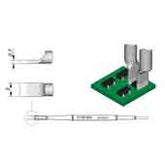JBC C120003 Blade Micro Tweezer Cartridge, 3.0mm