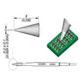 JBC C210019 Chisel Cartridge Soldering Tip, 0.2mm