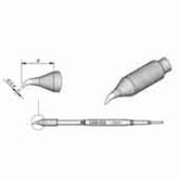 JBC C245034 Bent Conical Cartridge Soldering Tip, 0.4mm