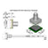 JBC C245315 QFP Solder Tip Cartridge