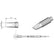 JBC C245755 Chisel Cartridge Soldering Tip, 4.0mm