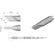 JBC C245765 Knife Cartridge Soldering Tip, 6.0mm