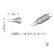 JBC C245768 Chisel Cartridge Soldering Tip, 1.5mm