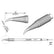 JBC C245786 Conical Bent Cartridge Soldering Tip, 0.4mm