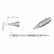 JBC C245806 Chisel Cartridge Soldering Tip, 1.2mm