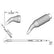 JBC C245862 Bent Chisel Cartridge Soldering Tip, 1.2mm